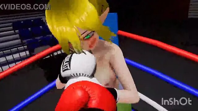 POV Anime Boxing - Punching and Kicking Action