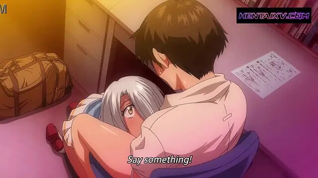 18yo schoolgirl deepthroats and humps teacher's cock in hot hentai fuck