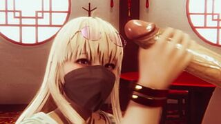 I ordered a gyaru to come home and do some freaky anime-style shit