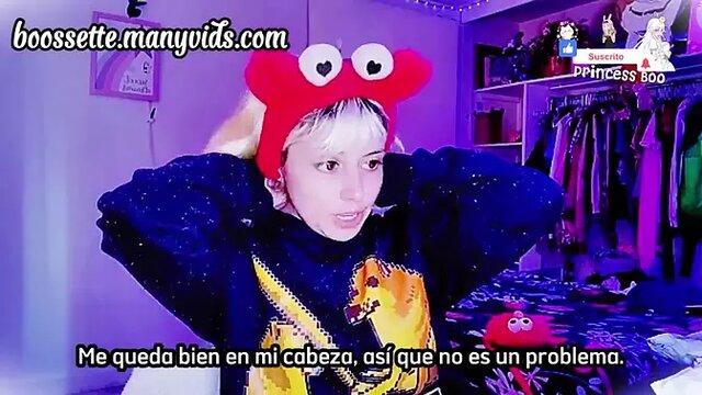 Lovely teen ballerina with big blonde hair and makeup