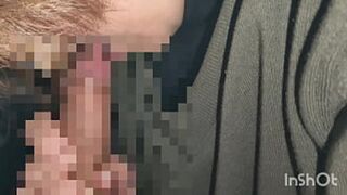 Japanese amateur up-skirt creampie POV