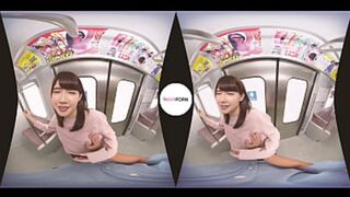 Teen Tram Sluts' Wild Ride: Lucky Fornication Frenzy VR Voyeurism