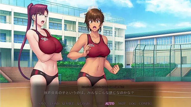 Japanese schoolgirl receives penetration at the gym