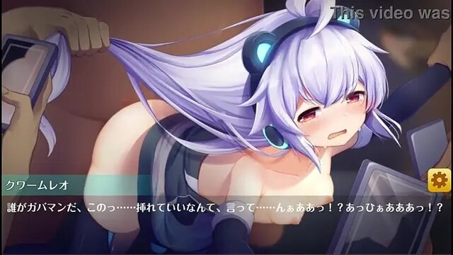 Japanese anime babe gets fucked by giant robot cock