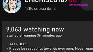 Naughty😈 ChiChi Enjoys a Big Cumshot on Her Special Day - Rough Threesome Animation (SUB)