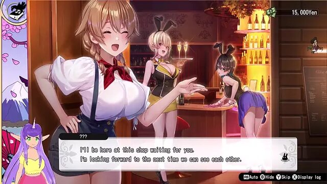 Two gorgeous Vtubers get their big boobs played with in a sexy anime gaming session