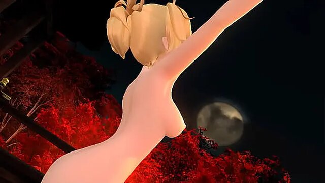 Kagamine Rin Iroha Uta Project diva Nude Mod Full Nude