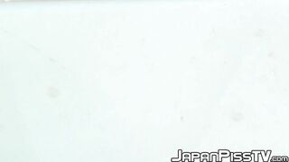 Japanese teens compete in a daring bathroom challenge