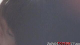 Japanese beauty strokes her clit on secret🤫 camera