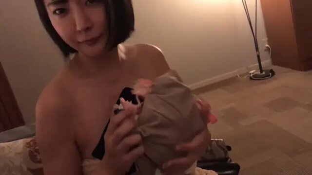 Busty Asian housewife in sexy lingerie gets pounded