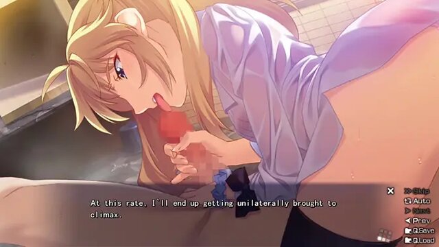 Japanese MILF Michiru Matsushima gets fingered and nailed in intense hentai game scene