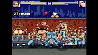 Intense Hentai Street Fighter Gangbang with Juri