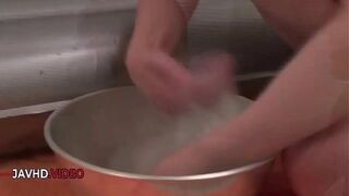 Hot Asian Wife Maya Mizuki Sinks Into Lusty Soap Play Fantasy