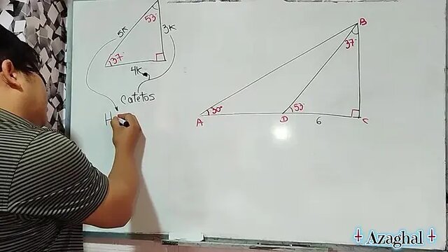 Hot teacher teaches nerdy student in bedroom