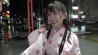 Seduced Aina in Asakusa, tasted her sweet compliance!